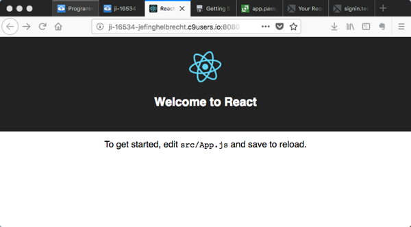 React-app Welcome to React
